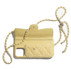 Quilted Chain Phone Case with Card Holder
